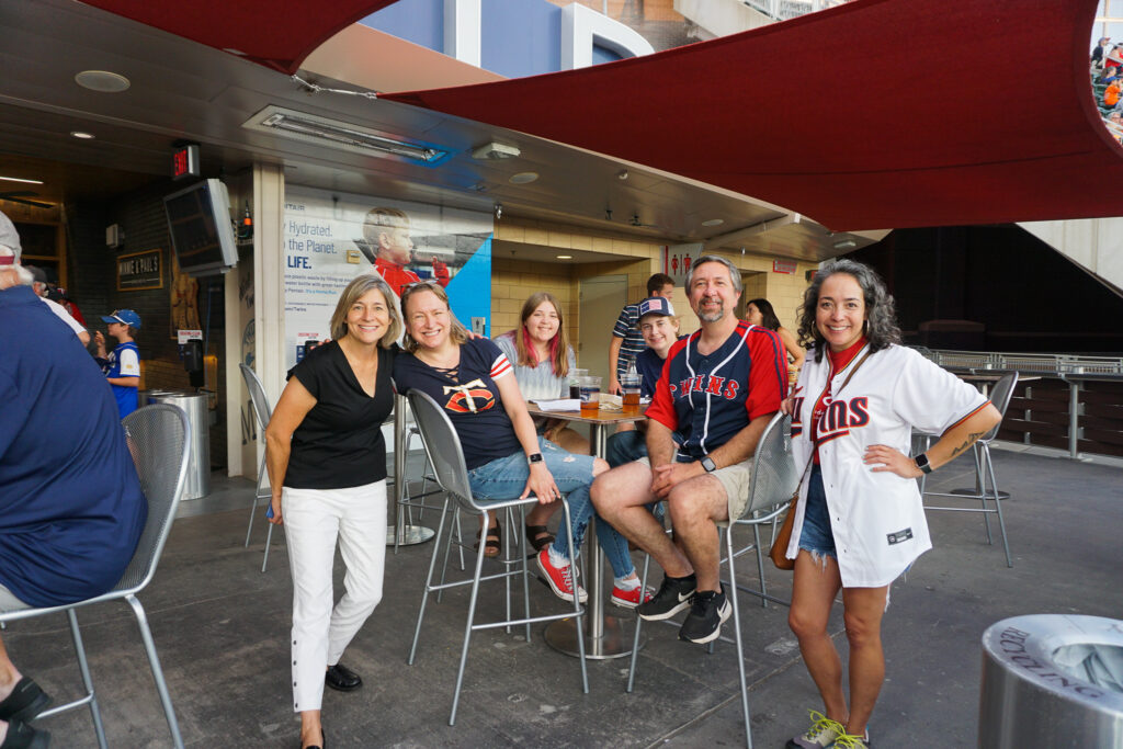 Teachers and staff at Teacher Night 2022