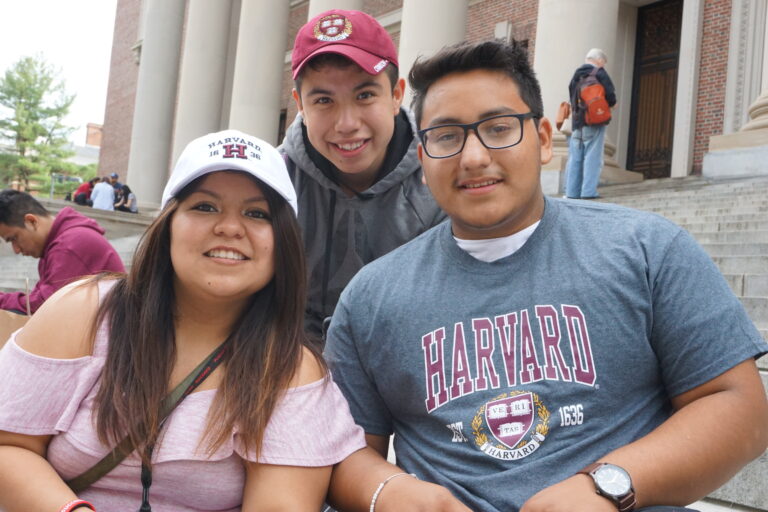 PS students in Boston for a college tour