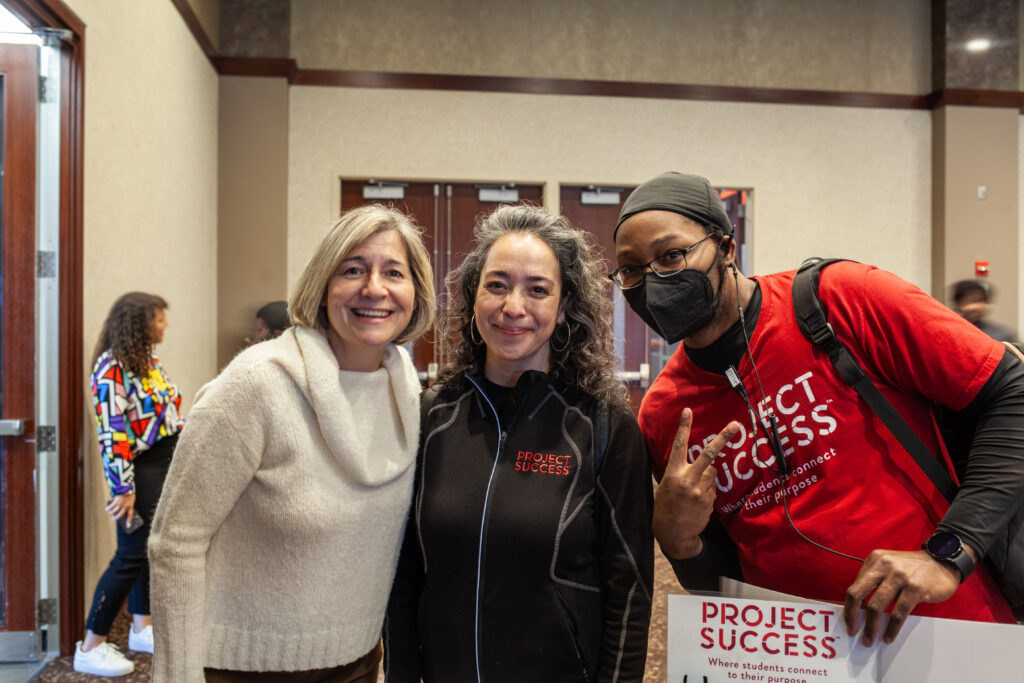 Three PS Staff members at MLK Day Event.