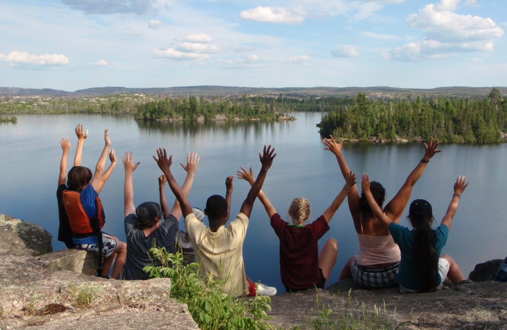 Students in the Boundary Waters with Project Success