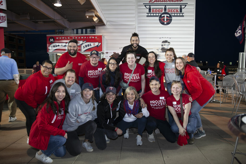 Group of PS Staff at Fielding Dreams.