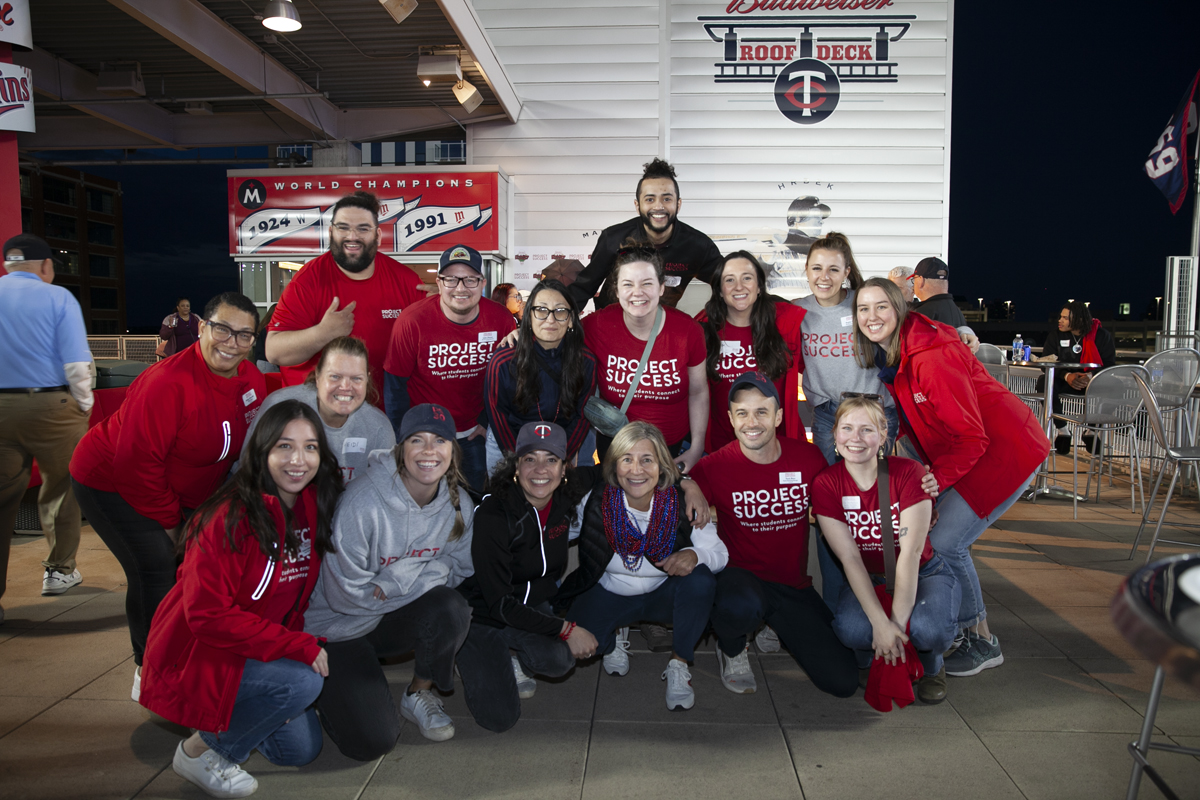 Group of PS Staff at Fielding Dreams.