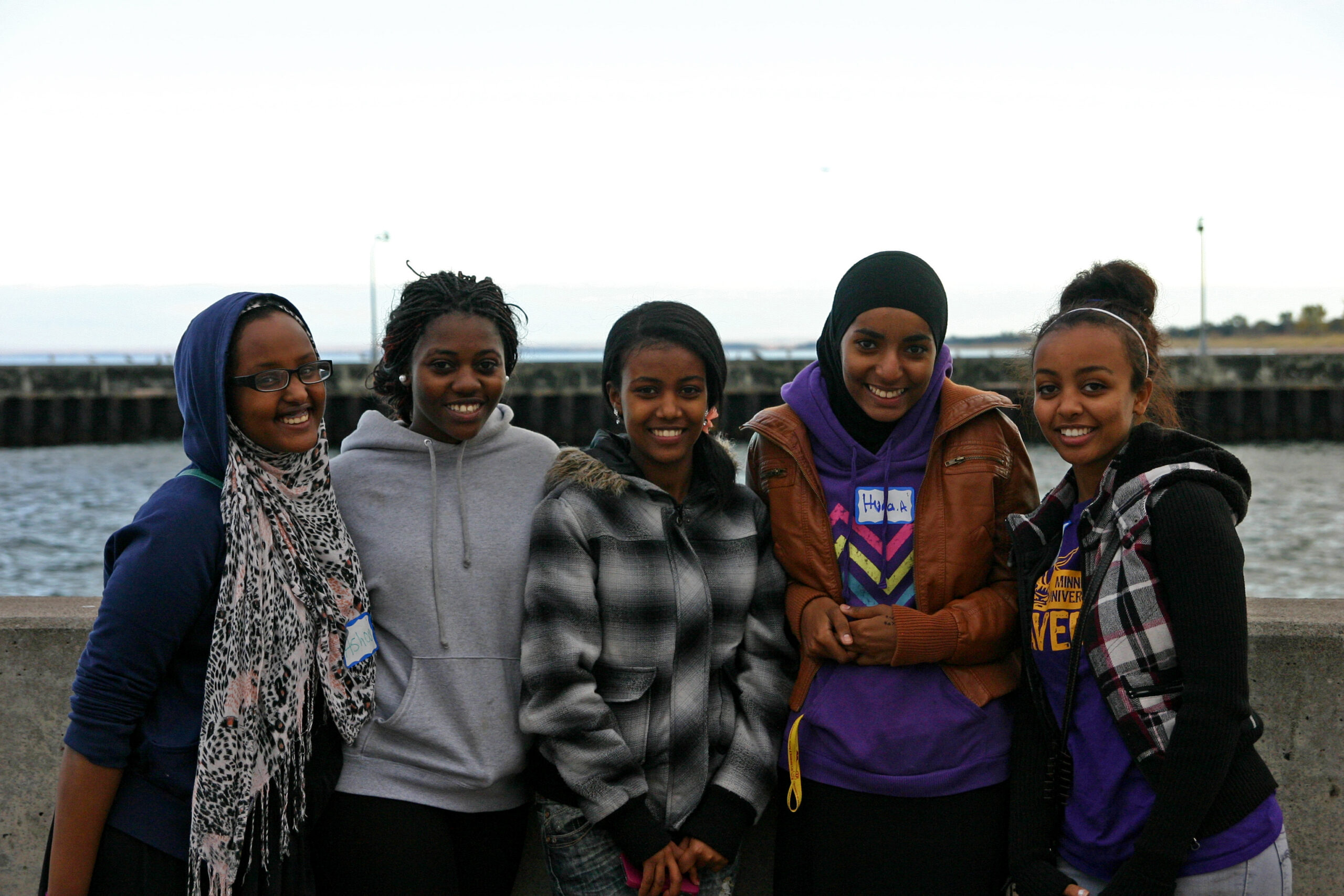 Group of girls standing together