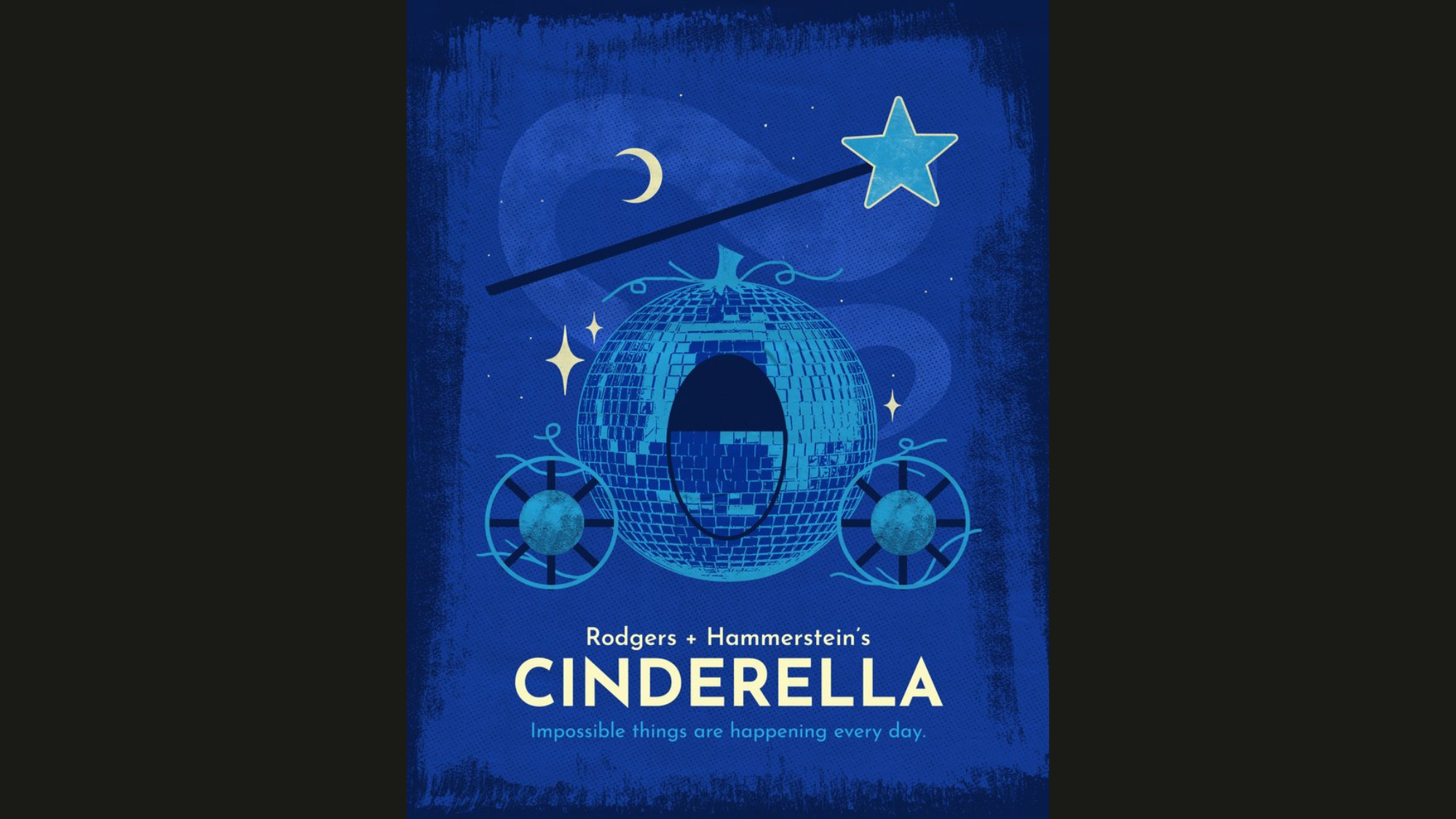 Cinderella title with pumpkin carriage image