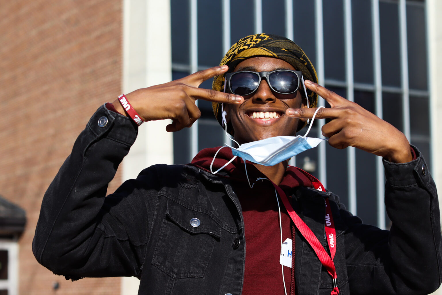 Student posing for a picture